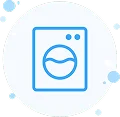 Self-serve laundry machines