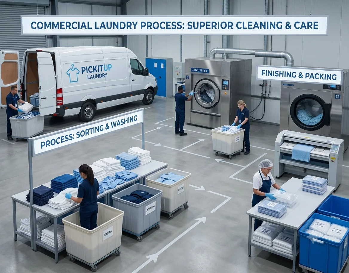 Commercial Laundry Service Lake Worth FL