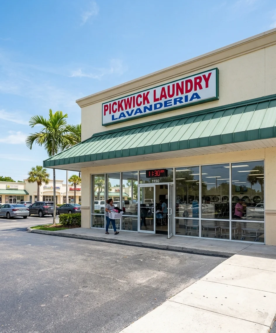 pickwick laundry front image